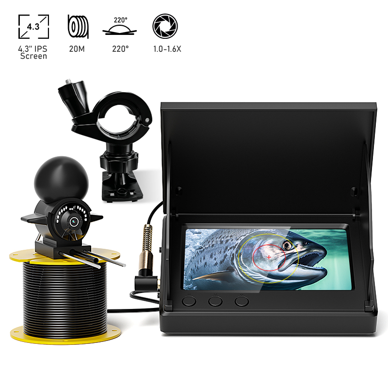 Fishing Camera - 4,3'' LCD draagbare viszoeker, 20m viscamera
