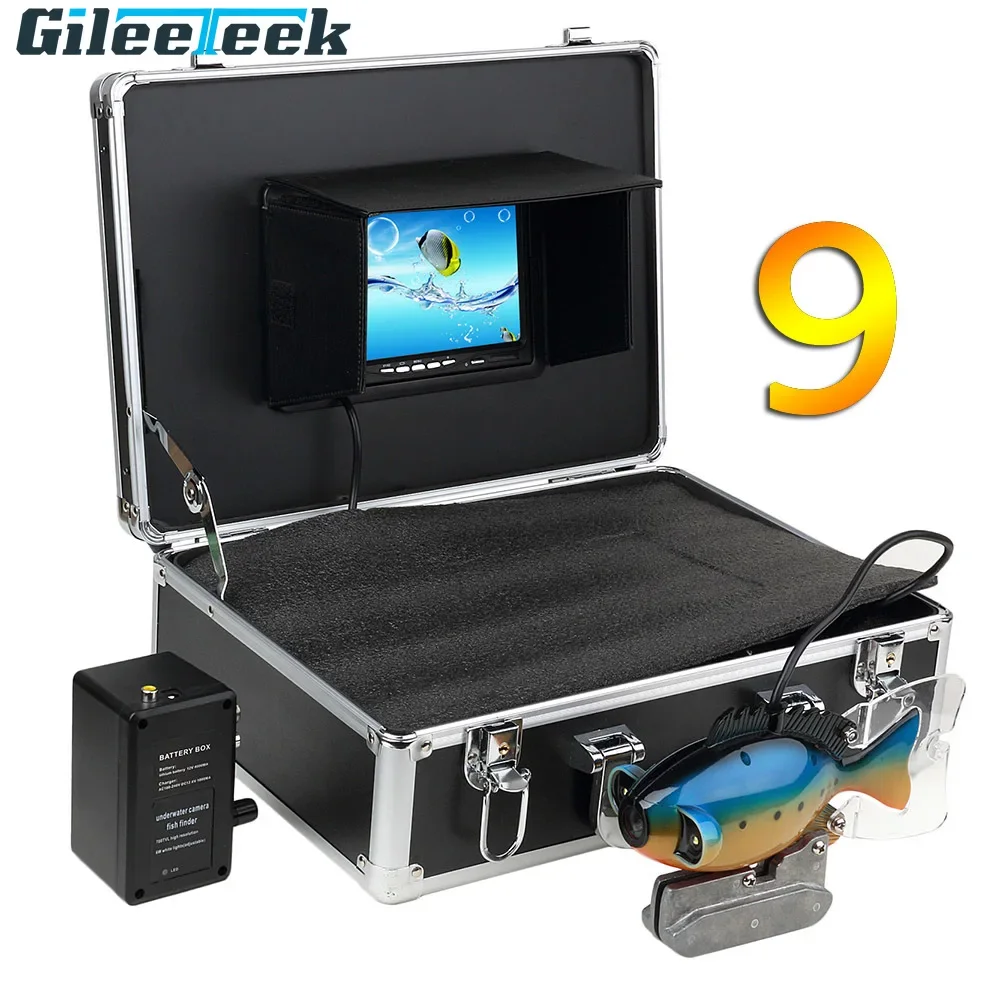 Fish Finder Portable - SY801 Volledig waterdicht onderwater fishfinder-bewakingssysteem met