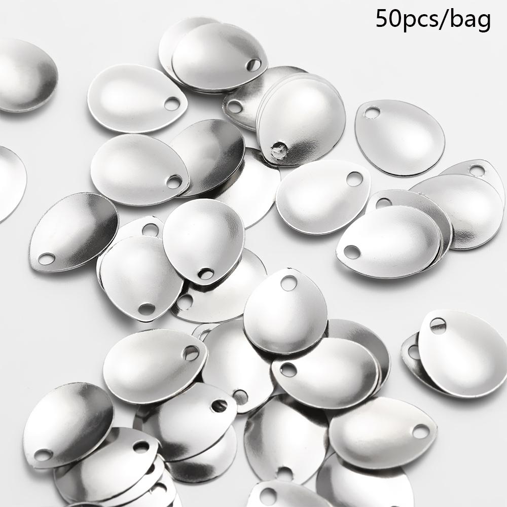 Fish Alarm - 50 Stuks Zilver Glad Nikkel Pailletten