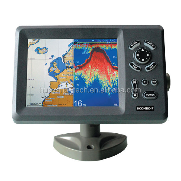 Fish Finder Transducer - Kcombo-7 7 inch ONWA GPS-plotter /