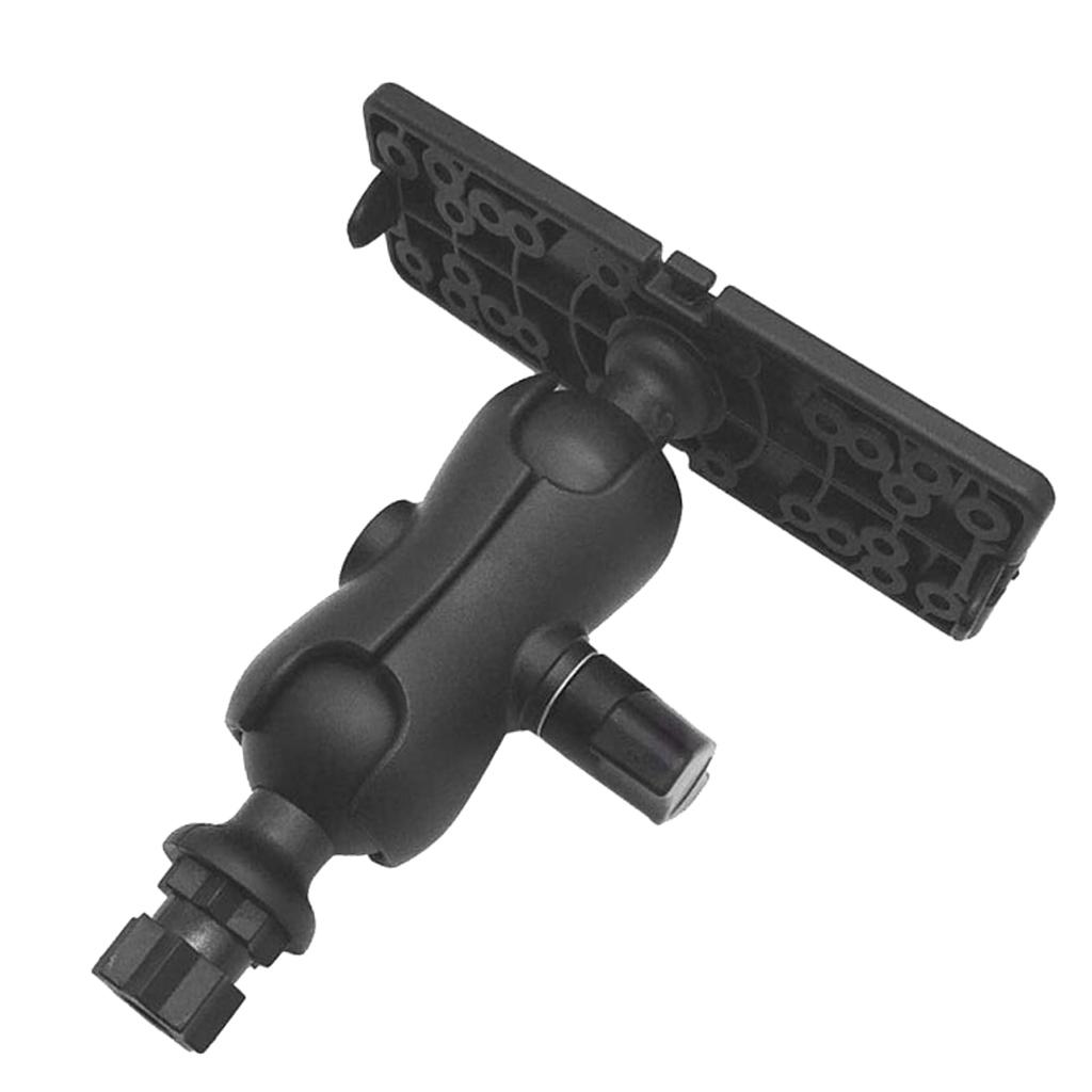 Fish Finder Mount - Fishfinder Mount Bootsteunbeugel GPS-montagerail Zwart