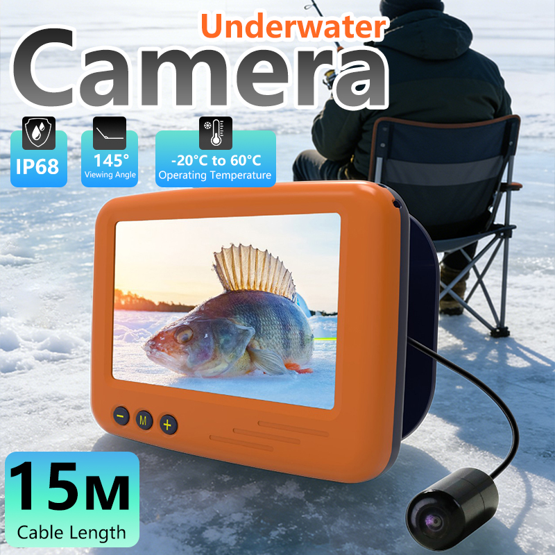 Fishing Camera - Onderwaterviscamera 4,3 inch LCD ijsvisserijzoeker Wintervisser