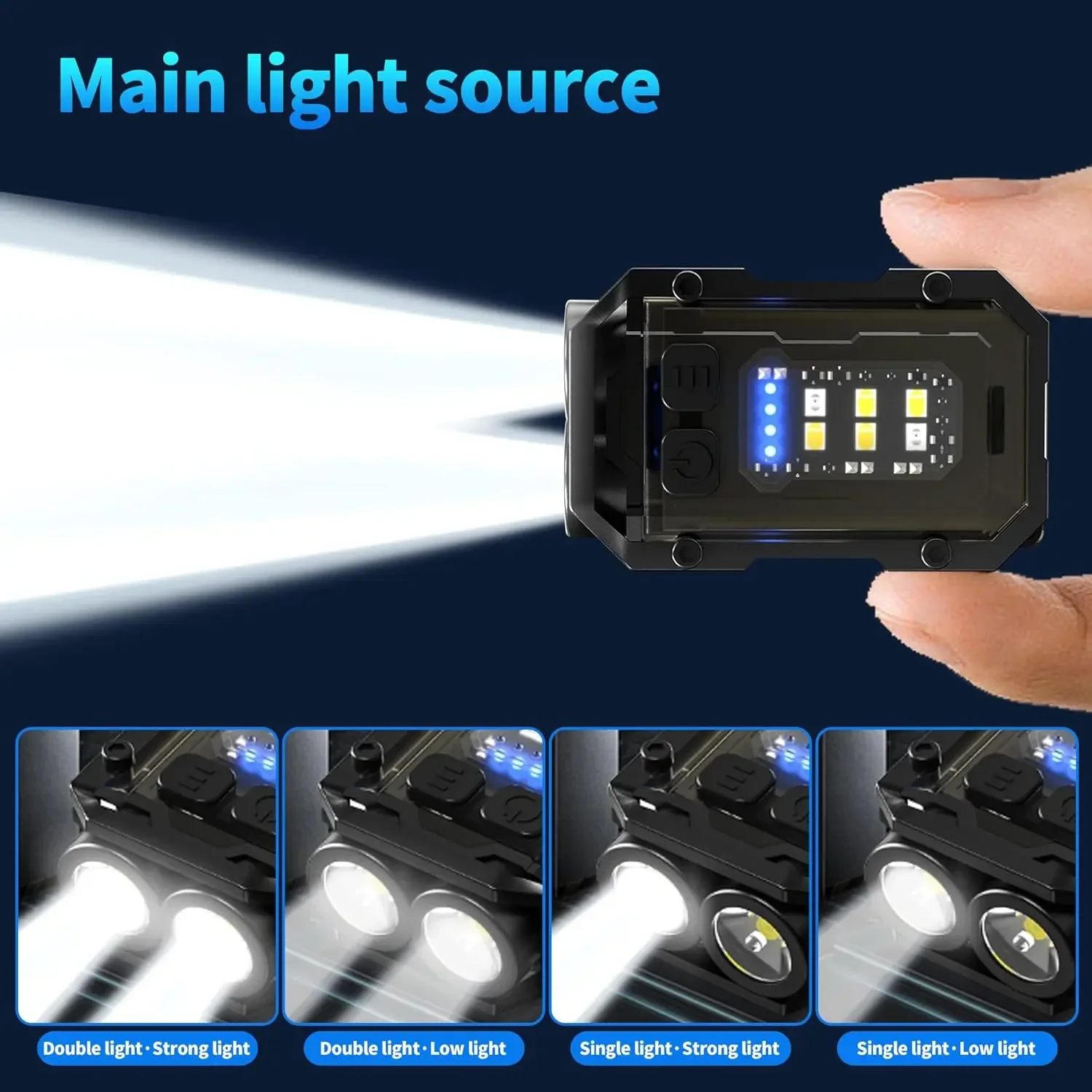 Clip-On zaklamp Oplaadbare Min - Fishing Light recensie en prijs