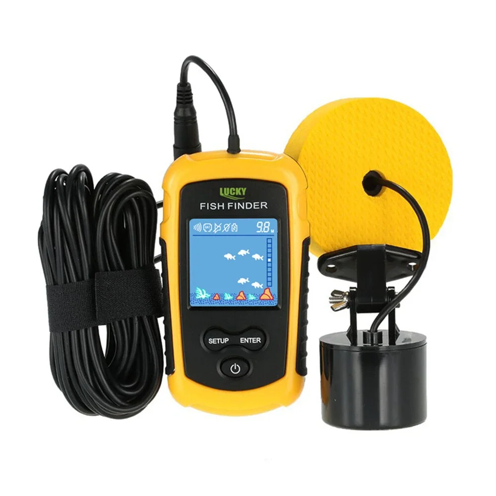 Lucky LCD-kleurenscherm Draagb - Fish Finder Transducer recensie en prijs