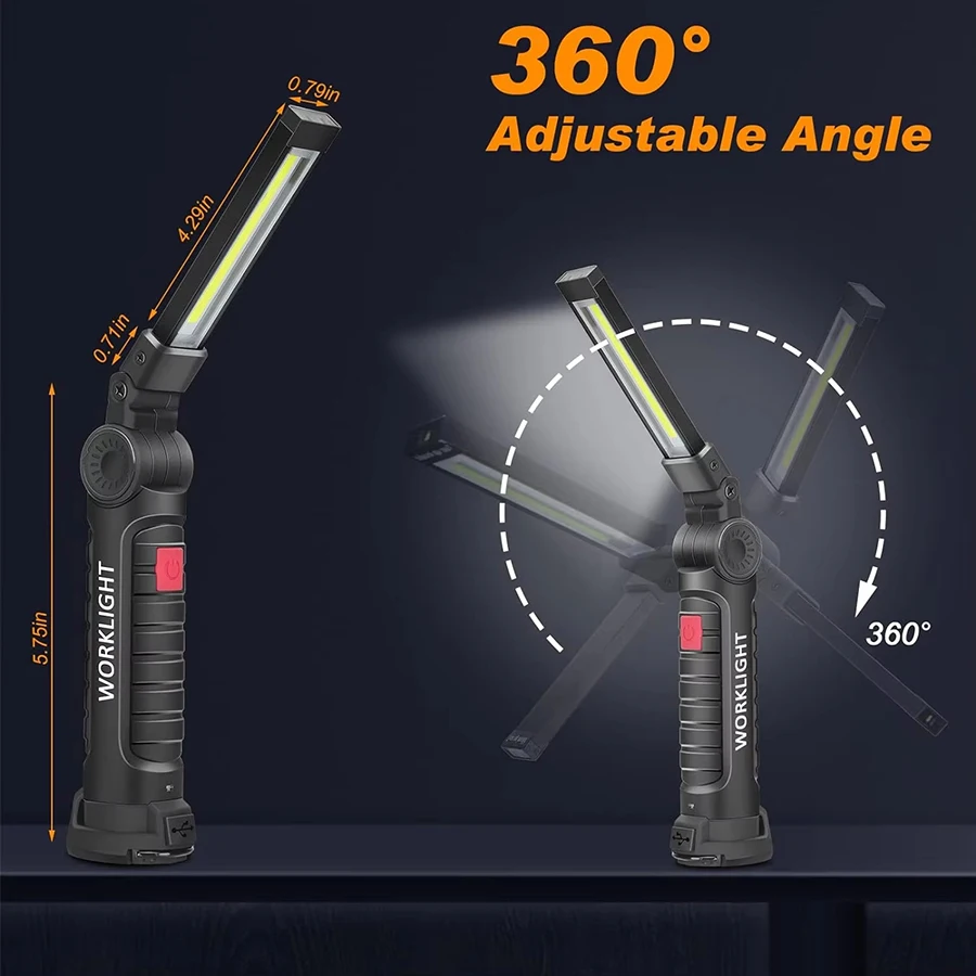 Oplaadbare magnetische werklam - Fishing Light recensie en prijs