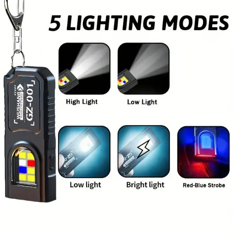 Krachtige Mini COB LED-sleutel - Fishing Light recensie en prijs