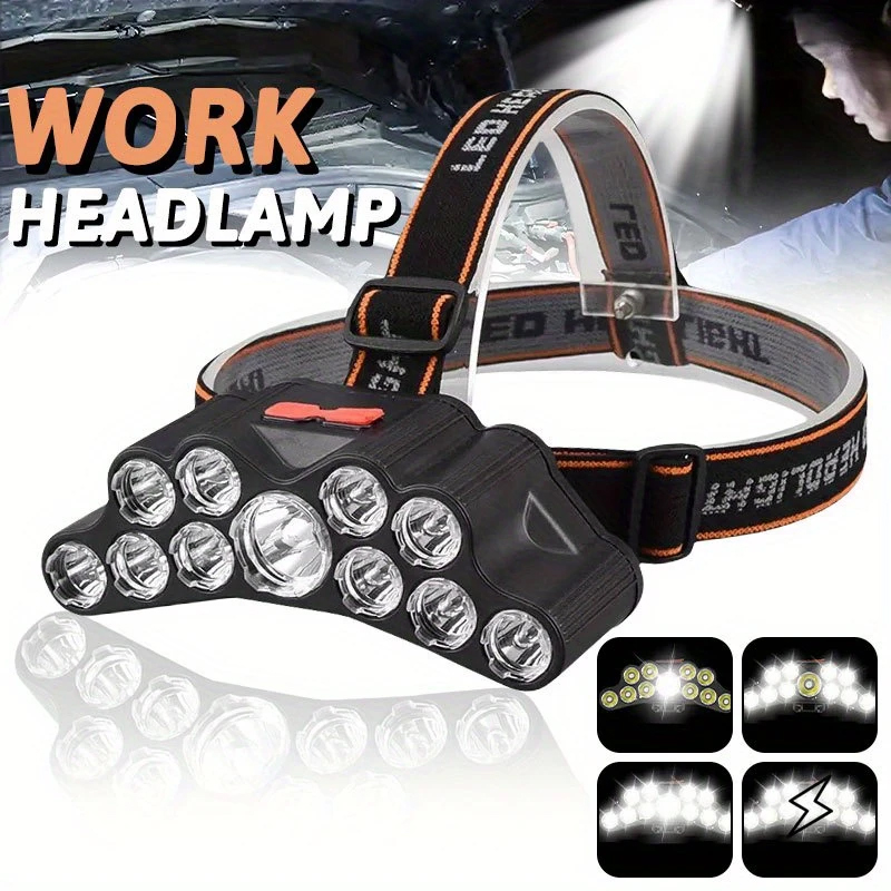 11 LED-koplamp Sterk licht Hoo - Fish Finder Battery recensie en prijs