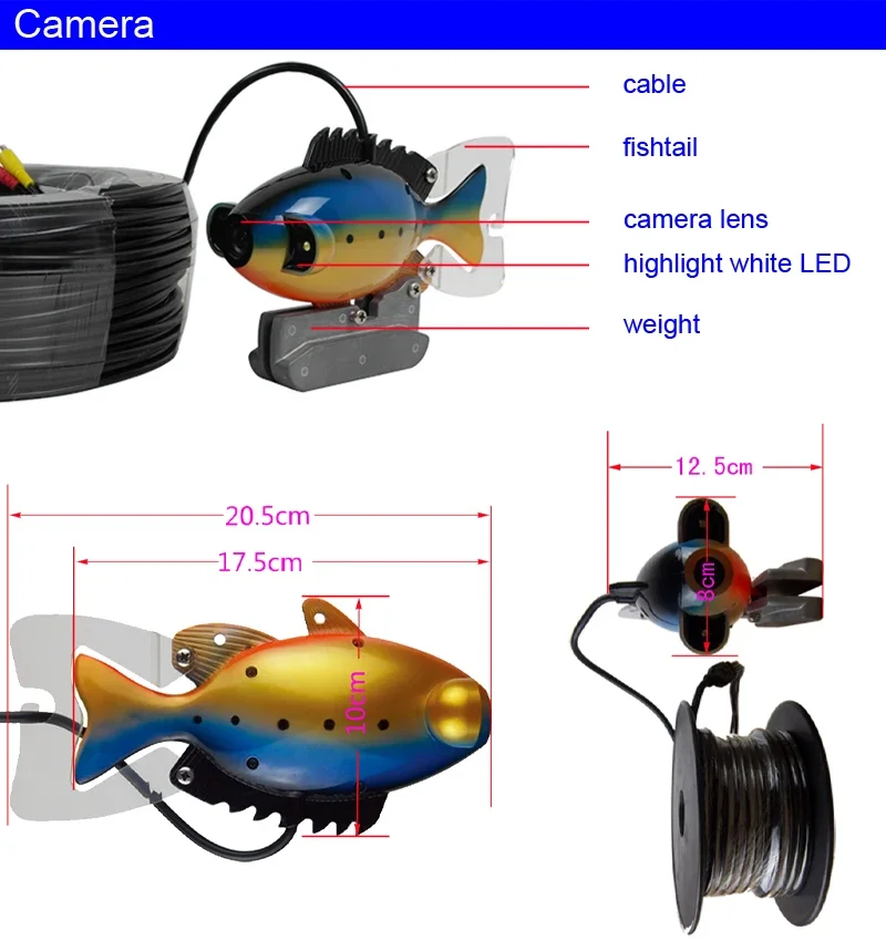 SY801 Volledig waterdicht onde - Fish Finder Portable recensie en prijs