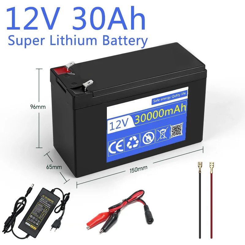 12V 30Ah lithium 18650 deep-cy - Fish Finder Charger recensie en prijs