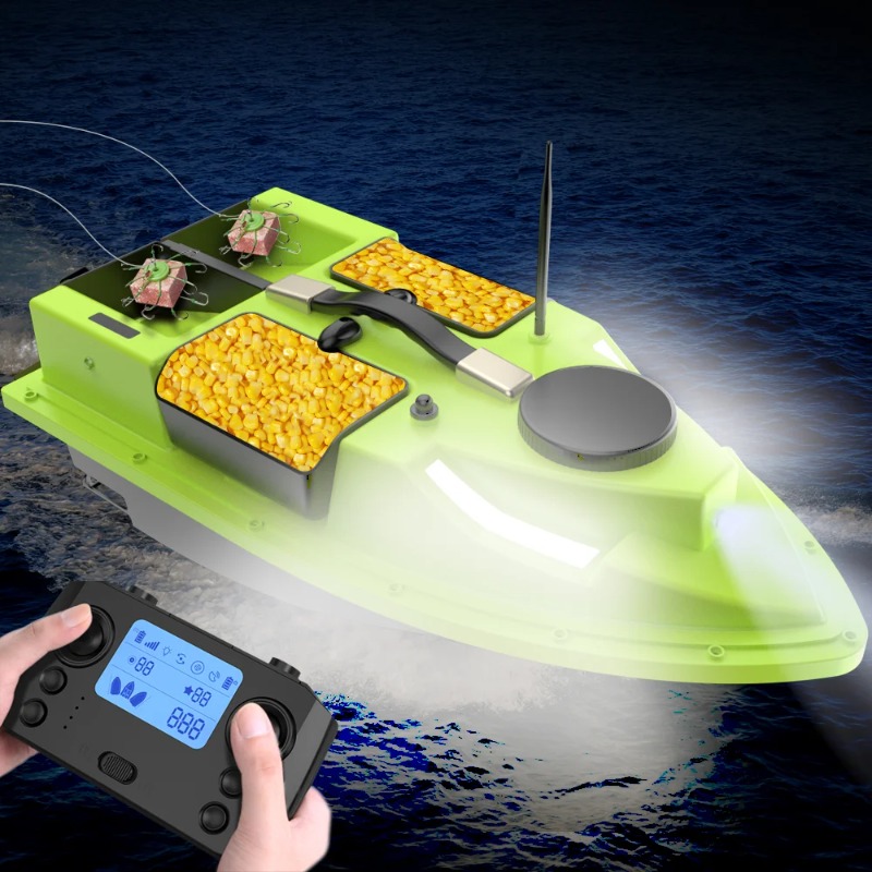D19 GPS RC Aasboot 600M 4 Bakj - Fishing Gps recensie en prijs