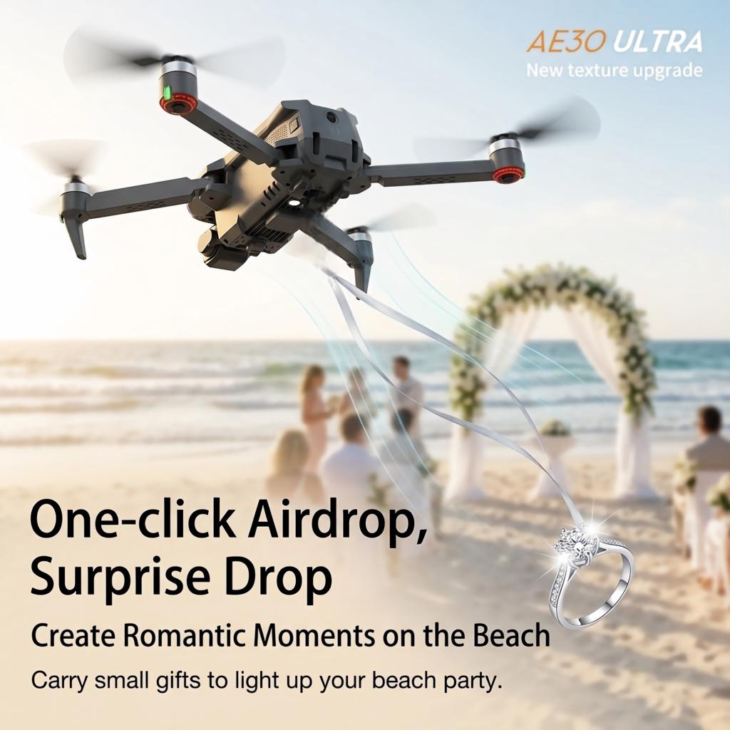 NIEUWE AE30 Ultra GPS Drone 4K - Fishing Camera recensie en prijs